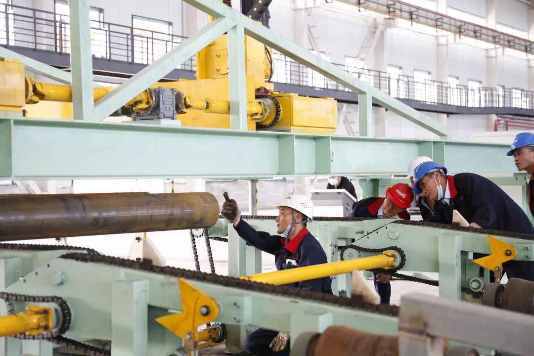 新疆热浸涂塑钢管 十二师首家钢管基地正式投产