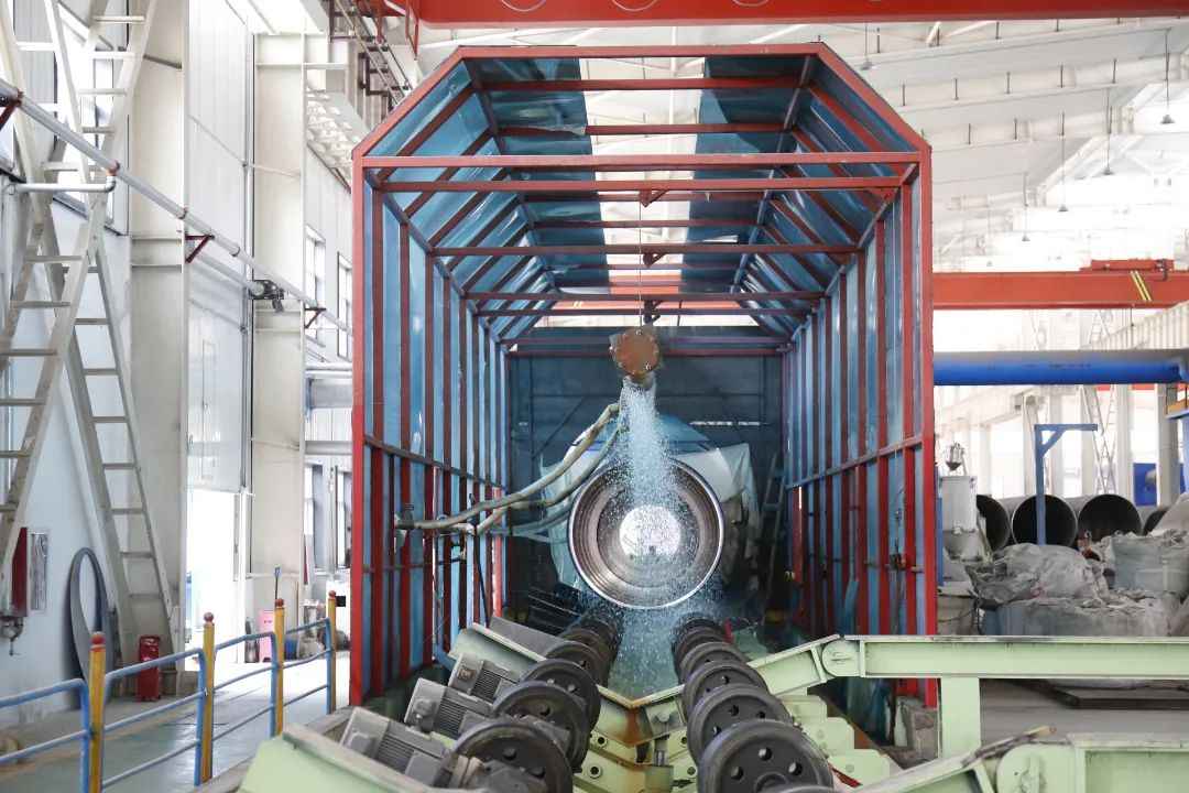 新疆热浸涂塑钢管 十二师首家钢管基地正式投产