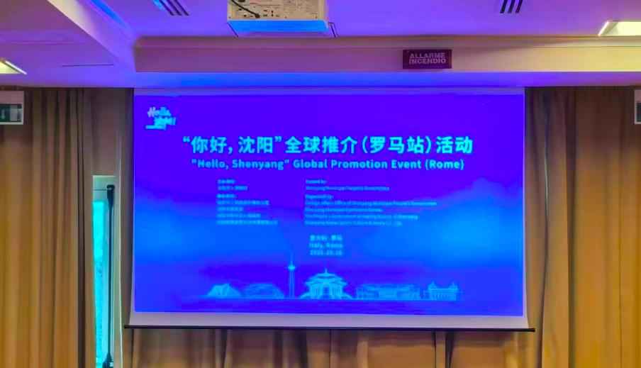 沈阳东管电力集团“你好，沈阳”全球推介罗马站活动在意大利成功举办