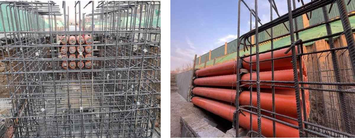 浇筑电力排管 电力排管施工工艺——混凝土包封的多层管道施工 浇筑电力排管 电力排管施工工艺——混凝土包封的多层管道施工