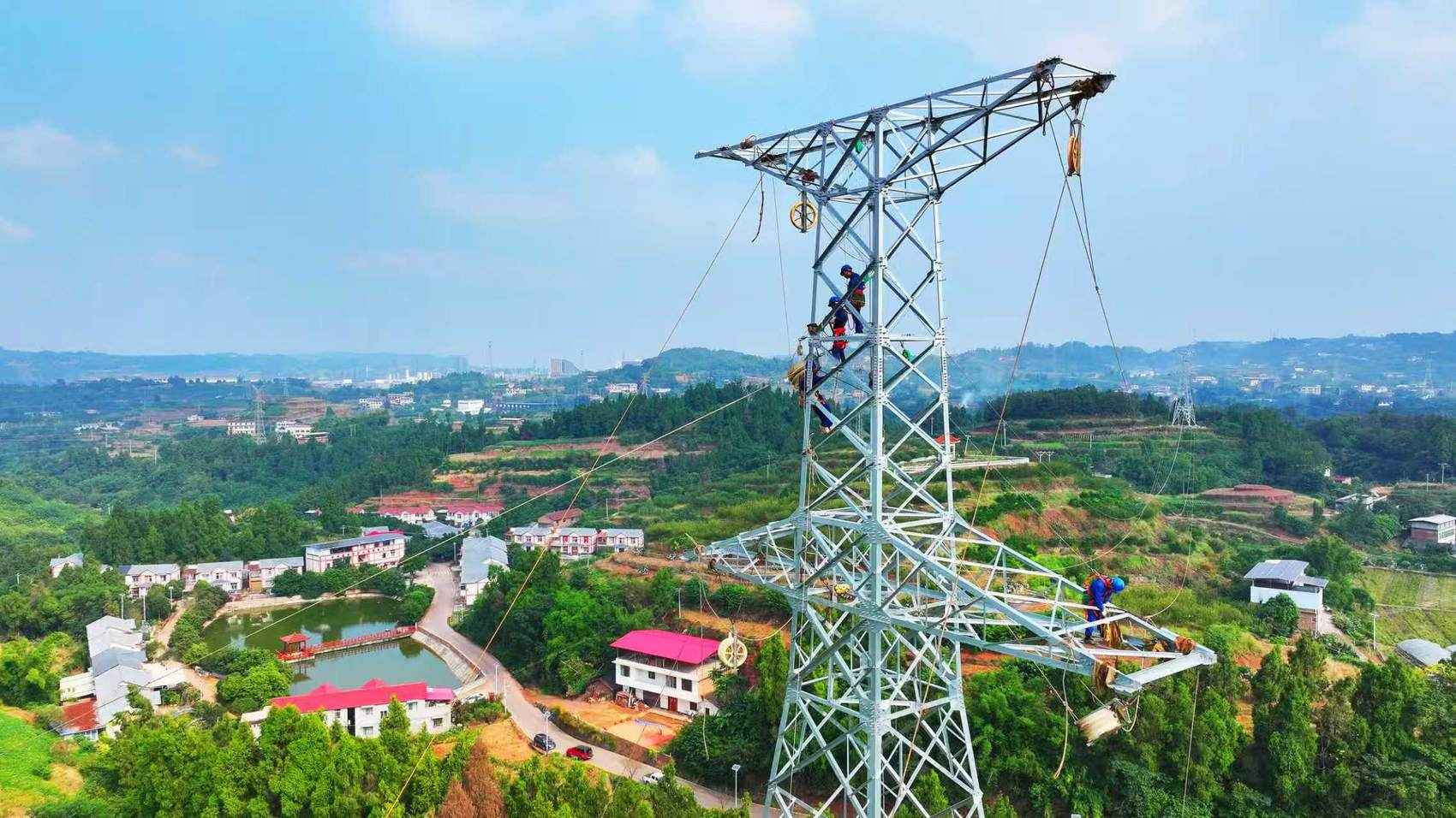 巴中电力远赴宜宾 圆满完成电网升级跨区域施工 巴中电力远赴宜宾 圆满完成电网升级跨区域施工